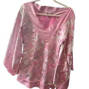 LEG AVENUE Pink Kimono Mini Dress 🎀 coachella